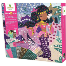 Sycomore Stick & Fun Mozaik kirakó - Az Ezeregyéjszaka meséi kreatív és készségfejlesztő