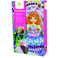 Sycomore Stick & Fun Mozaika malá princezny kreatív és készségfejlesztő