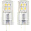 Sygonix SY-6442044 LED EEK F (A - G) G4 2.6 W = 28 W Melegfehér (Ø x H) 15 mm x 40 mm 2 db (SY-6442044)