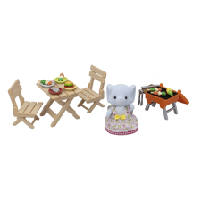 Sylvanian Families BBQ piknik szett elefánttal játékfigura
