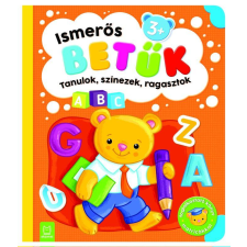 Sylwia Kajdana - Tanulok, színezek, ragasztok. Ismerős betűk gyermek- és ifjúsági könyv