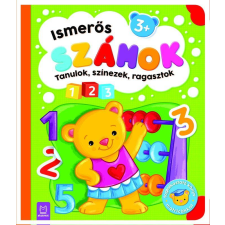 Sylwia Kajdana - Tanulok, színezek, ragasztok. Ismerős számok gyermek- és ifjúsági könyv