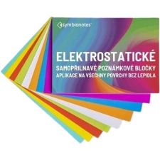 SYMBIO Symbionotes - 70 x 100mm, elektrosztatikus, 7 színű MIX, 100db jegyzettömb