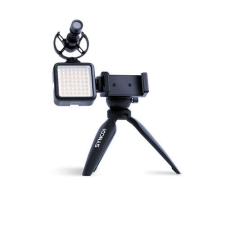 SYNCO Vlogger Kit 2 vlogging szett okostelefonokhoz, mikrofon, mini LED, mini állvány mikrofon