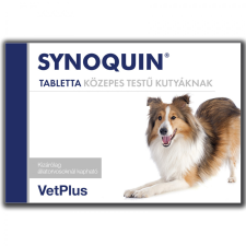 Synoquin Synoquin Medium tabletta kutyáknak 30 db vitamin, táplálékkiegészítő kutyáknak
