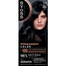 Syoss Color 1-1 Fekete (50 ml) hajfesték, színező