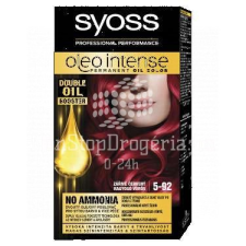  Syoss Color Oleo intenzív olaj hajfesték 5-92 ragyogó vörös hajfesték, színező