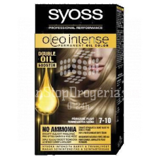  Syoss Color Oleo intenzív olaj hajfesték 7-10 természetes szőke hajfesték, színező