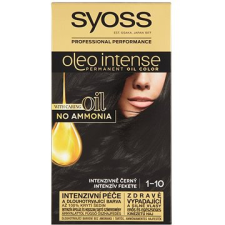 Syoss Oleo Intense 1-10 Intenzivně černý 50 ml hajfesték, színező