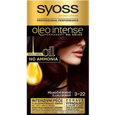 Syoss Oleo Intense 3-22 Éjjeli bordó 50 ml hajfesték, színező