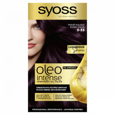 Syoss Oleo Intense tartós hajfesték 3-33 Élénk szilva hajfesték, színező