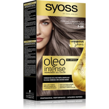 Syoss Oleo Intense tartós hajfesték olajjal árnyalat 7-56 Ashy Medium Blond 1 db hajfesték, színező