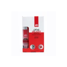 System Jo Oral Delight - hűsítő, ehető síkosító - eper (30 ml) síkosító