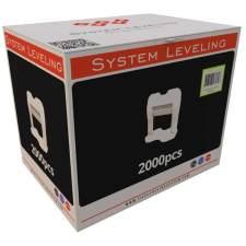 System Leveling D.O.O. Szintezö klipsz 1,5mm (2000ks) barkácsolás, csiszolás, rögzítés