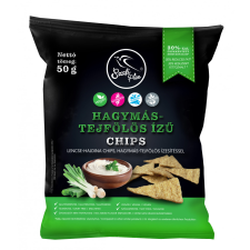 Szafi Free gluténmentes hagymás-tejfölös ízű chips 50 g előétel és snack