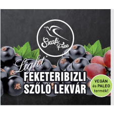 Szafi Free LEKVÁR FEKETERIBIZLI-SZŐLŐ 350 G reform élelmiszer