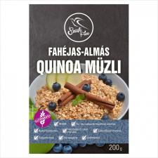 Szafi Free Szafi Free quinoa müzli fahéj-alma 200 g csokoládé és édesség