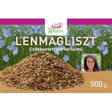 Szafi Reform csökkentett zsírtartalmú lenmagliszt 500g reform élelmiszer