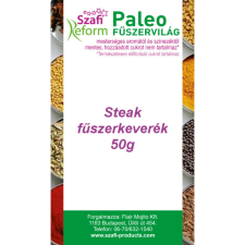 SZAFI Reform Paleo, gluténmentes steak fűszerkeverék 50 g reform élelmiszer