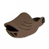  SZÁJKOSÁR – szilikon, barna (L)