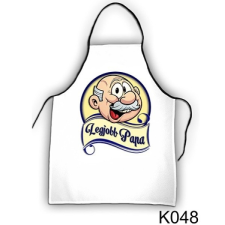  Szakács kötény, Legjobb papa ajándéktárgy