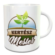 Szakmás, hobbi bögre - Kertész mester bögrék, csészék