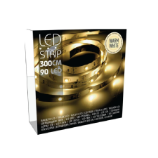 Szalag 90 LED-es elemes (elem nélkül) meleg dekorációs kellék