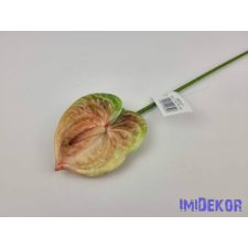  Szálas flamingó 41 cm - Zöldes Rózsaszín dekorációs kellék