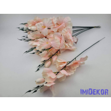 Szálas kardvirág 54 cm - Krém-Rózsaszín dekorációs kellék