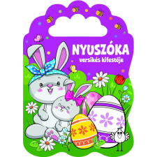 Szalay könyvek Nyuszóka versikés kifestője kreatív és készségfejlesztő
