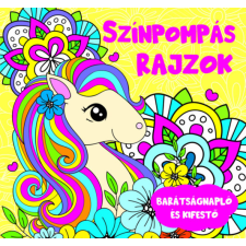 Szalay könyvek Színpompás rajzok - barátságnapló és kifestő gyermek- és ifjúsági könyv
