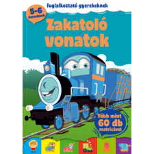 Szalay könyvek Zakatoló vonatok - Foglalkoztató gyerekeknek gyermek- és ifjúsági könyv