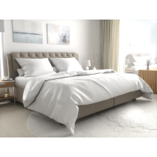  Szállodai ágyneműhuzat Atlas Grádl fehér- 4 mm fésült pamut csík lakástextília