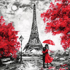  Szalvéta – L’Amour á Paris papírárú, csomagoló és tárolóeszköz