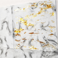  Szalvéta - márványmintás, egyik oldalon aranyozott papírárú, csomagoló és tárolóeszköz