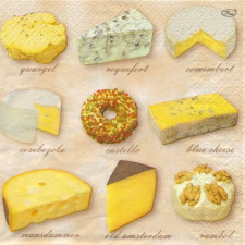  Szalvéta - Sajt dekorációs kellék