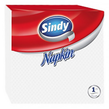  Szalvéta SINDY 1 rétegű 45 lapos 33x33 cm fehér higiéniai papíráru