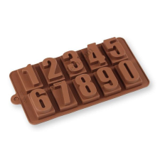 Szám Alakú Szilikon Pralinéforma – 10 Adagos sütés és főzés