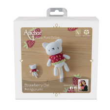 Számfestő Anchor horgoló kit - Macska amigurumi 15cm kreatív és készségfejlesztő