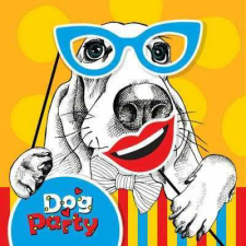 Számfestő Dog Party Hölgy - gyémántszemes kirakó kreatív és készségfejlesztő