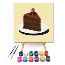 Számfestő Egy szelet torta - gyerek számfestő készlet kreatív és készségfejlesztő