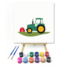 Számfestő Farm traktor- gyerek számfestő készlet kreatív és készségfejlesztő