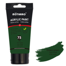 Számfestő Fűzöld Akrilfesték - Motarro, (75ml) kreatív és készségfejlesztő