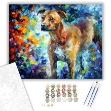 Számfestő.hu A Legjobb Barát - számfestő készlet – 40×50 cm (Keretre feszítve) kreatív és készségfejlesztő