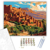 Számfestő.hu Ait Benhaddou Kasbah - számfestő készlet – 60×70 cm (Keret nélkül)