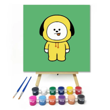 Számfestő.hu Csúfolódás - gyerek számfestő készlet – 40×40 cm (Keret nélkül) kreatív és készségfejlesztő