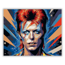 Számfestő.hu David Bowie Ziggy Stardust Portré - számfestő készlet kreatív és készségfejlesztő