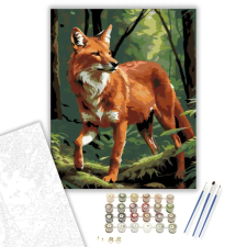 Számfestő.hu Dhole az Erdő Mélyén - számfestő készlet – 50×60 cm (Keret nélkül) kreatív és készségfejlesztő