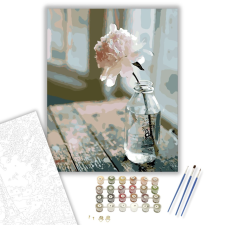 Számfestő.hu Egy Virág - számfestő készlet – 40×50 cm (Keretre feszítve) kreatív és készségfejlesztő