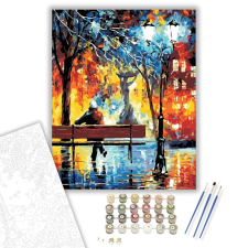 Számfestő.hu Egyedül - számfestő készlet – 40×50 cm (Keretre feszítve) kreatív és készségfejlesztő